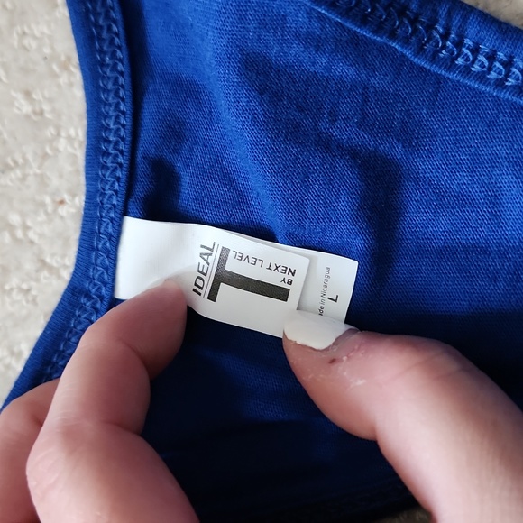 Brand New Blue Racerback Tank - Picture 4 of 4